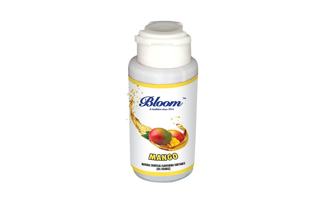 Bloom Mango Natural Identical Flavouring Substance (Oil Soluble)   Plastic Bottle  30 millilitre